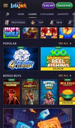 Explore lolajack casino login