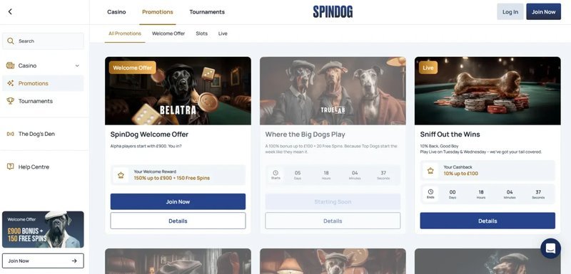 Discover the Exciting World of Spindog Casino in the UK Today